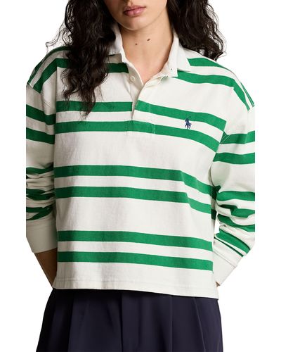 Polo Ralph Lauren Stripe Cotton Rigby Shirt - Green