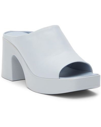 Matisse Faye Platform Slide Sandal - White