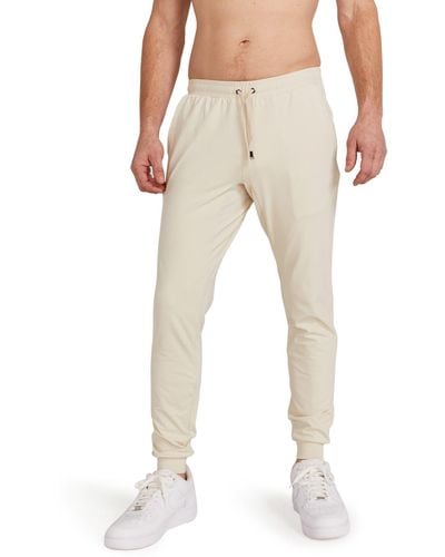 Redvanly Donahue Water Resistant sweatpants - Natural