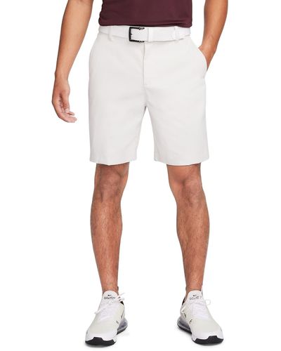 Nike Dri-fit 8-inch Water Repellent Chino Golf Shorts - White