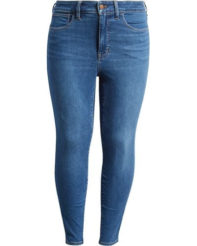 Madewell Curvy Roadtripper Authentic Skinny Jeans - Blue