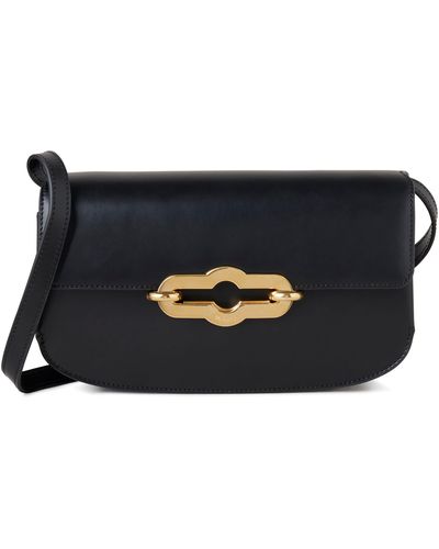 Mulberry Pimlico Super Luxe Leather East/west Shoulder Bag - Black