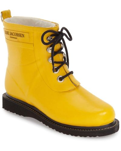 Ilse Jacobsen 'rub' Boot - Yellow