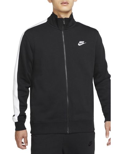 Nike Sportswear Club Zip Track Jacket - Black