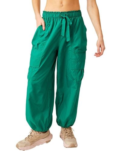 Fp Movement Down To Earth Relaxed Fit Waterproof Cargo Pants - Green