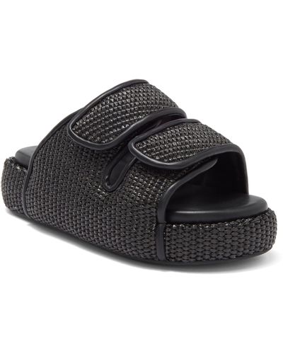 Simon Miller Cro Platform Slide Sandal - Black