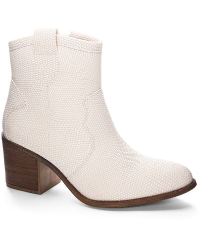 Dirty Laundry Unite Western Bootie - White