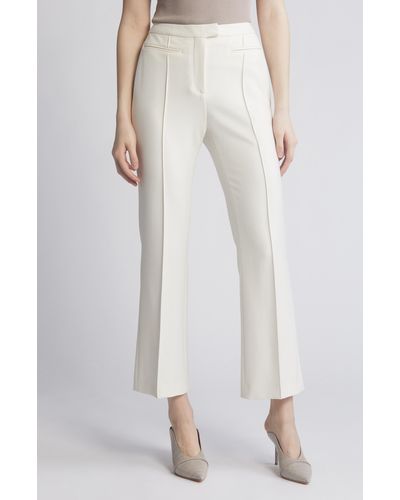 BOSS Tizora Crop Pants - White
