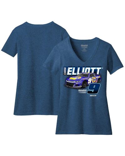 Hendrick Motorsports Team Collection Chase Elliott V-neck T-shirt At Nordstrom - Blue