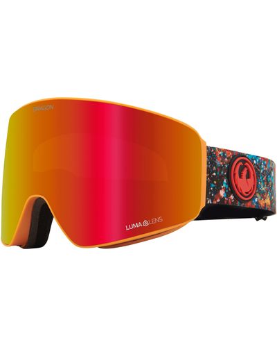 Dragon Pxv 65mm Snow goggles - Red