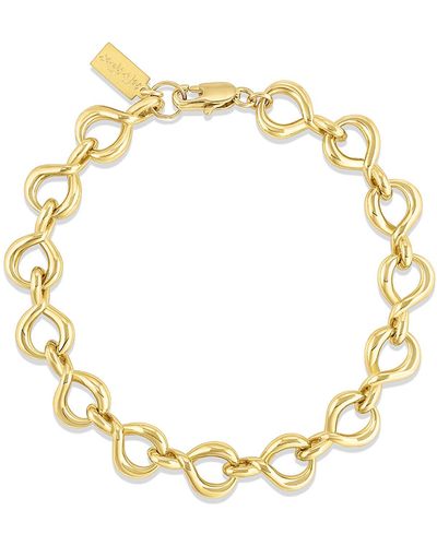 SET & STONES Polly Chain Bracelet - Metallic