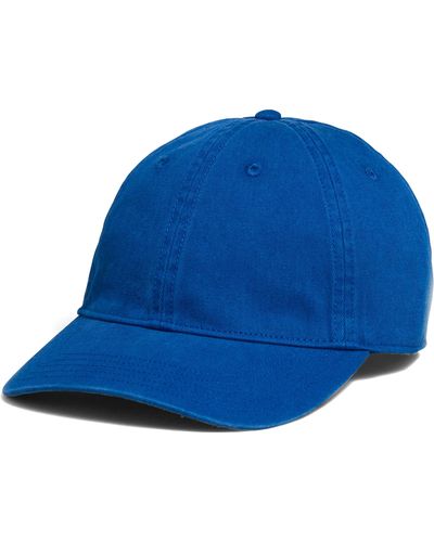 Madewell Broken In Organic Cotton Twill Baseball Cap - Blue