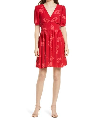Button tie neck dress chelsea28 cheap