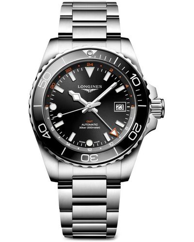 Longines Hydroconquest Automatic Bracelet Watch - Black
