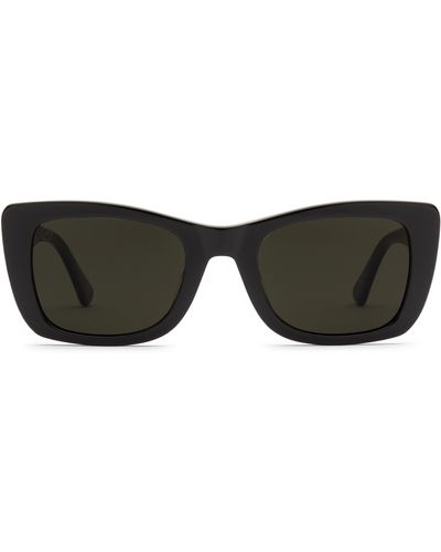 Electric Portofino 52mm Rectangular Sunglasses - Black