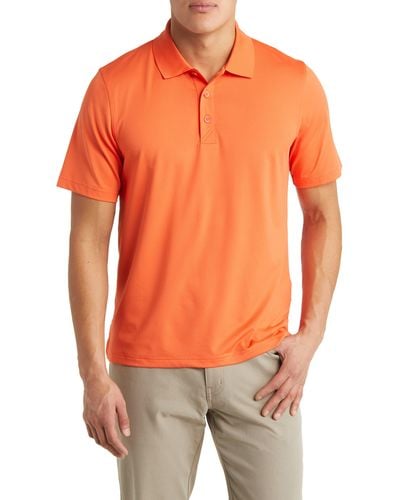 Cutter & Buck Forge Drytec Solid Performance Polo - Orange