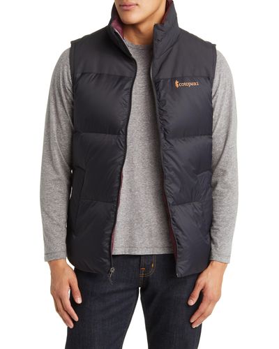 COTOPAXI Solazo Water Repellent 650 Fill Power Down Puffer Vest - Gray