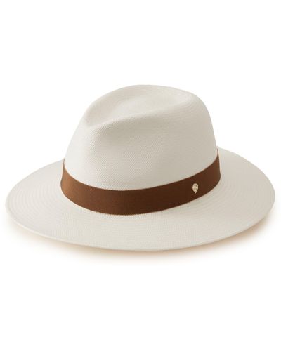 Helen Kaminski Vitoria Straw Panama Hat - White