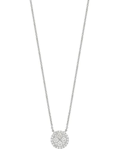 Bony Levy Mika Diamond Pendant Necklace - White