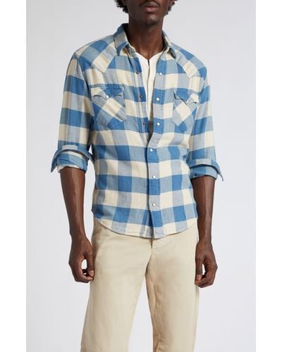 Ralph Lauren Plaid Button-up Shirt for Men | Lyst