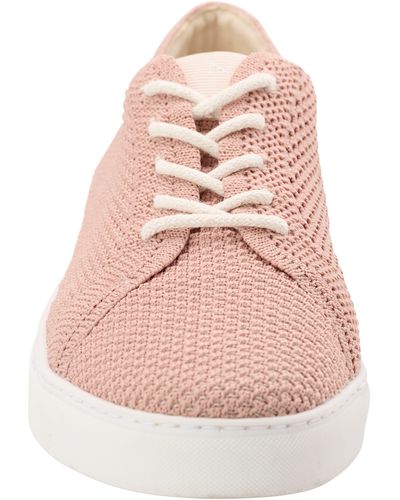 Nisolo Go-to Knit Sneaker - Pink