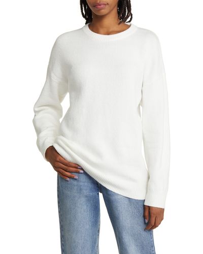 Treasure & Bond Crewneck Sweater - White
