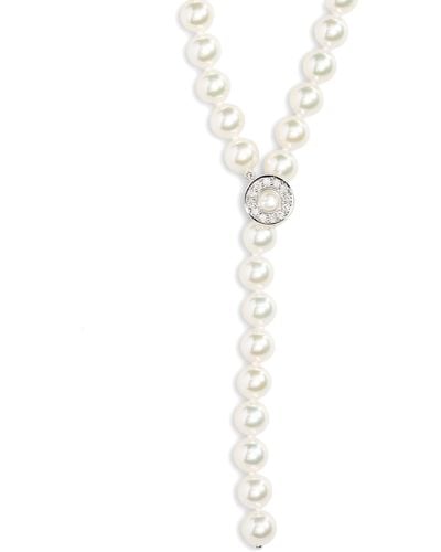 Mikimoto Akoya Cultured Pearl Lariat Necklace - White