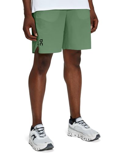 On Shoes 2-in-1 Hybrid Running Shorts - Green