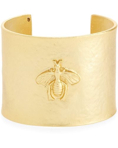 Karine Sultan Bee Cuff Bracelet - Yellow