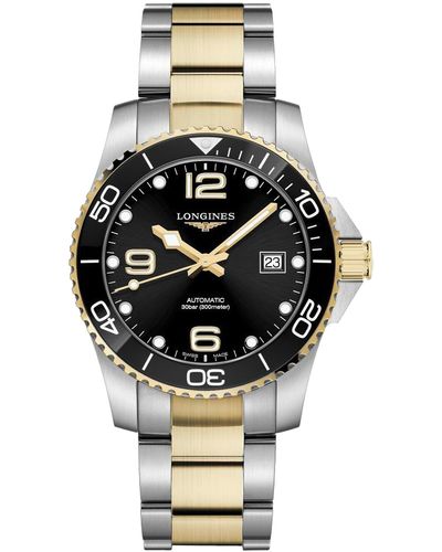 Longines Hydroconquest Automatic Bracelet Watch - Gray