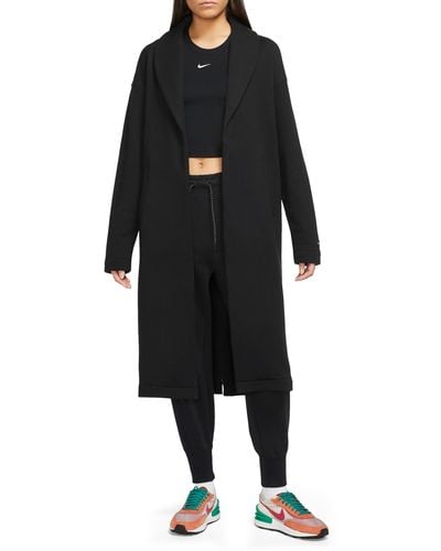 Nike Sportswear Modern Fleece Oversized Duster - Black