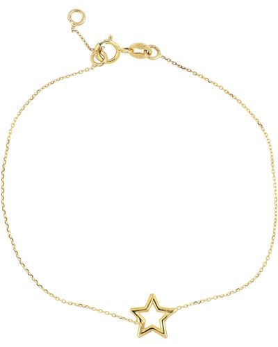 Bony Levy Open Star 14k Gold Bracelet - Metallic