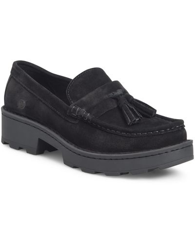 Børn Capri Tassel Platform Loafer - Black