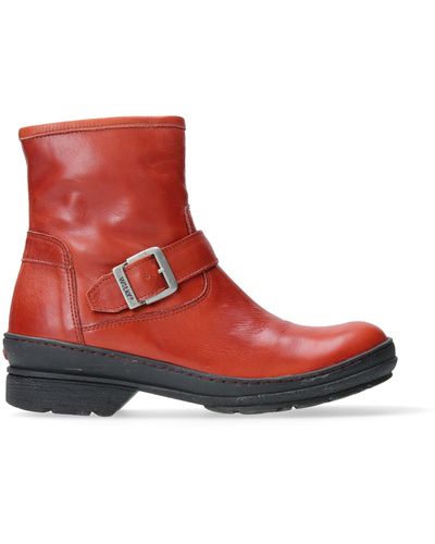 Wolky Nitra Water Resistant Bootie - Red