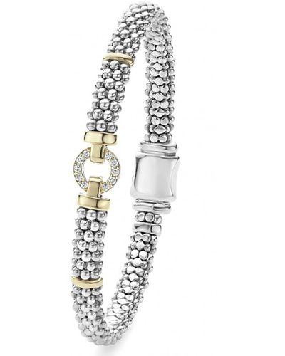 Lagos Enso Diamond Bracelet - White