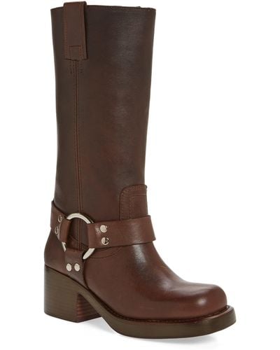 Jeffrey Campbell Reflection Western Boot - Brown