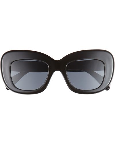 BP. 52mm Cat Eye Sunglasses - Black