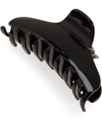 France Luxe Large Jaw Clip - Black