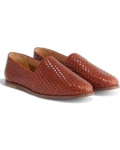Nisolo Alejandro Woven Loafer - Red