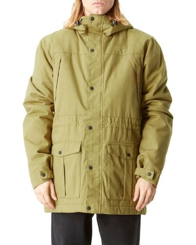 Picture Doaktown Water Repellent Hooded Parka - Green