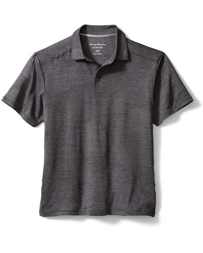 Tommy Bahama Palm Coast Delray Frond Islandzone® Polo - Gray