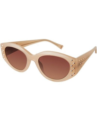 Coco and Breezy Journey 56mm Oval Sunglasses - Pink