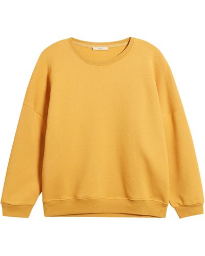 Sessun Sessùn Chebbi Oversize Cotton Blend Sweatshirt - Yellow