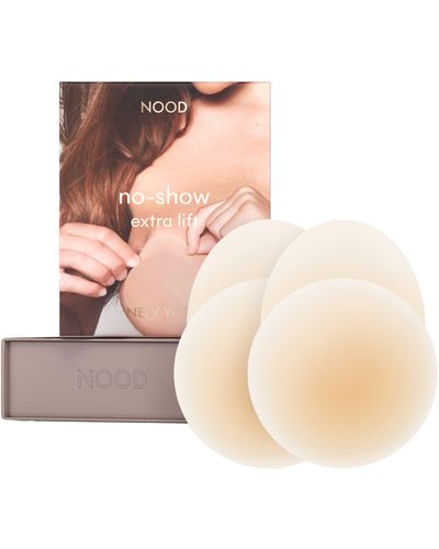 NOOD No-show Extra Lift Reusable Nipple Covers - Pink