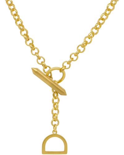 Dean Davidson Rolo Chain Necklace - Metallic