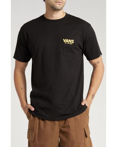 Vans Beer Float Cotton Graphic T-shirt - Black