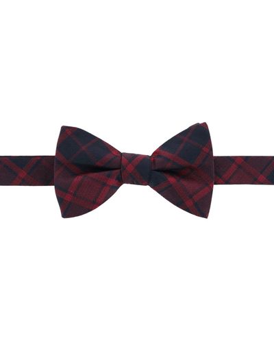 Trafalgar Kincaid Plaid Silk Bow Tie - Multicolor