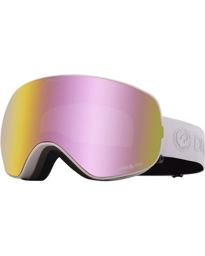 Dragon X2s 72mm Spherical Snow goggles With Bonus Lenses - Pink