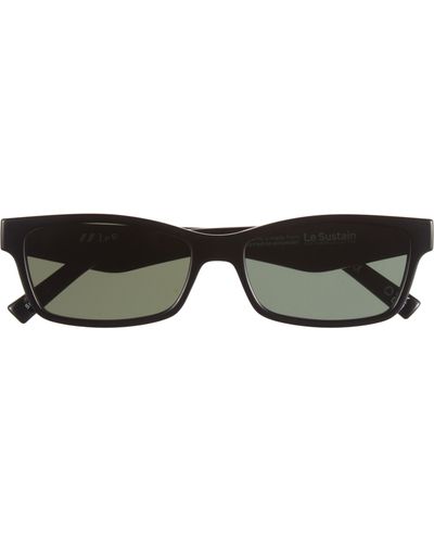 Le Specs Plateaux 56mm Cat Eye Sunglasses - Black