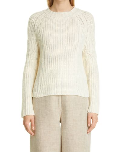 Brock Collection Sophie Cashmere Sweater - Natural
